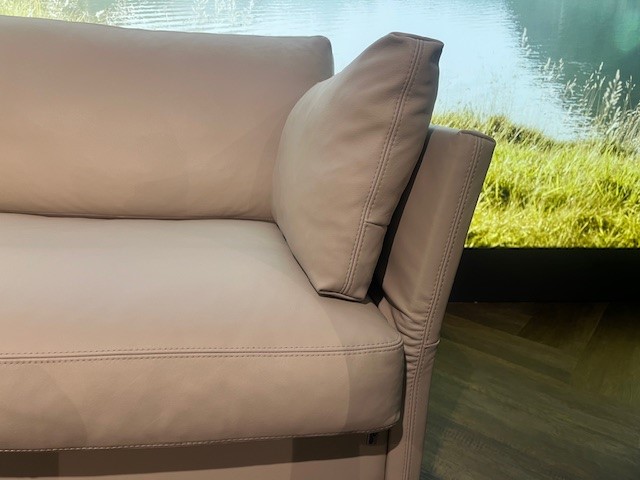 Erpo Polstergruppe CLASSICS CL990 in Leder pearl, Kissen, Dekoration für Zuhause, Couch, Mobiliar, Kopfkissen