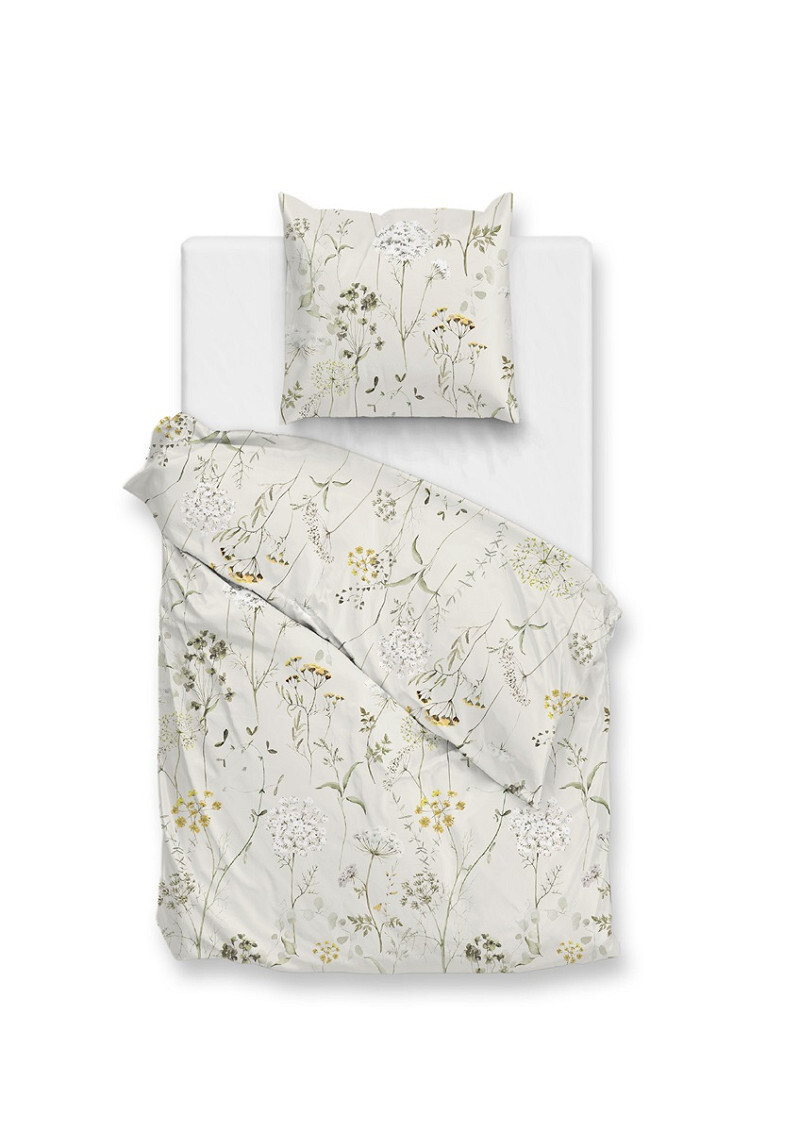 Heckettlane Bettwäsche Leontine 135x200cm LEONTINE ca.135x200 cm in Farbe Natural, Kissen, Dekoration für Zuhause, Decke, Leinen