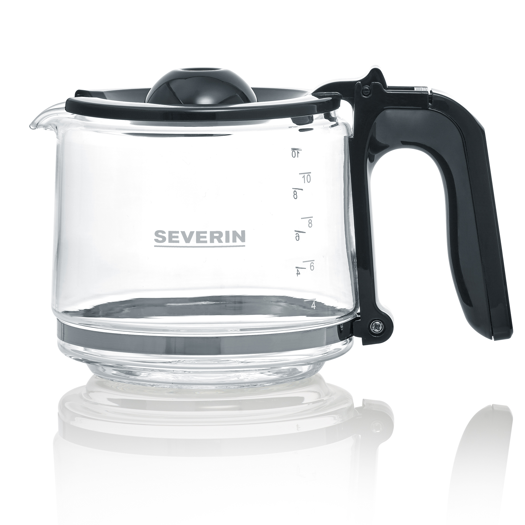 Severin Filterkaffeemaschine KA 4823 in Edelstahl gebürstet/schwarz Severin Filterkaffeemaschine KA 4823 in Edelstahl gebürstet/schwarz