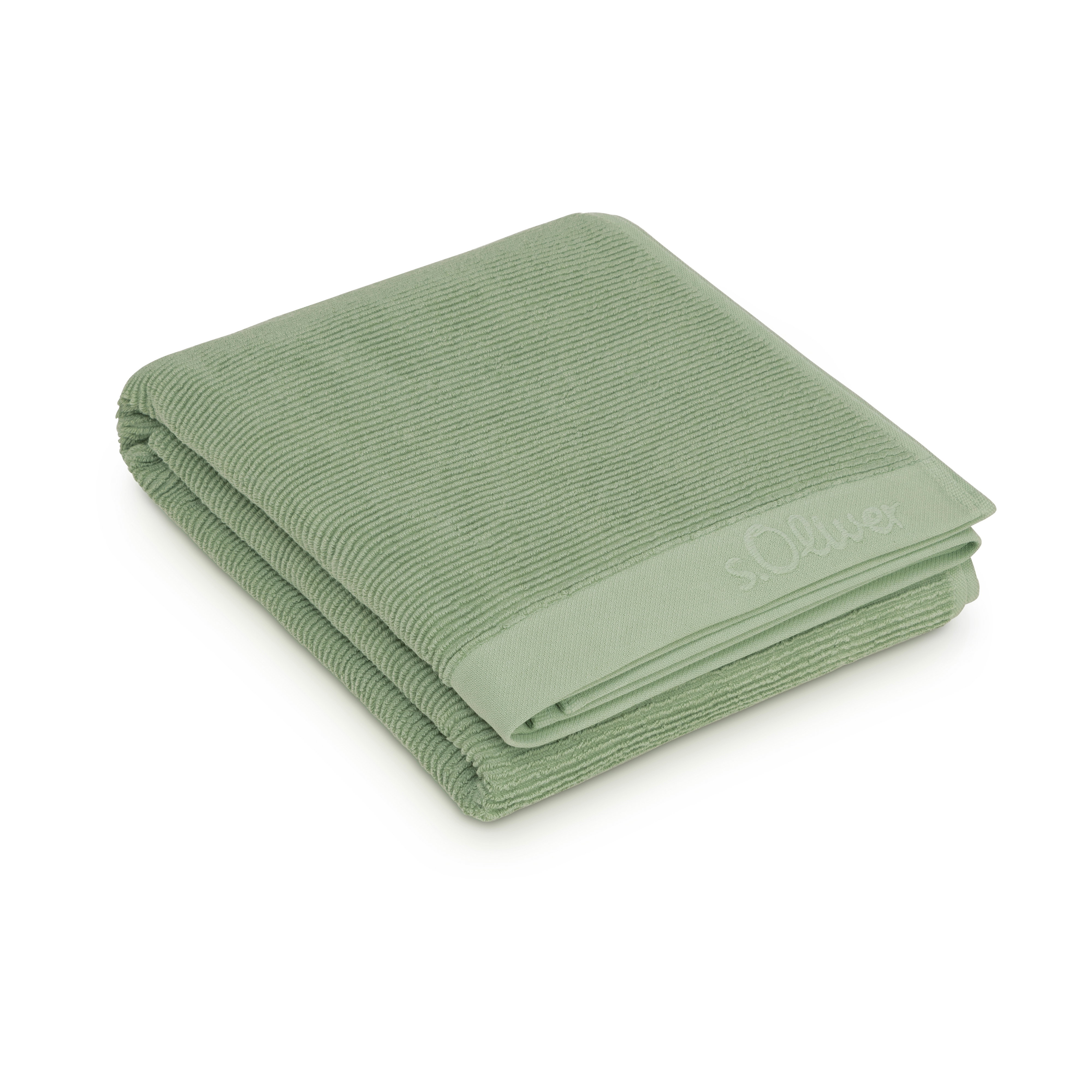 Saunatuch s.Oliver in Farbe grün, decke, fleece, grün, kuschelig, tuch