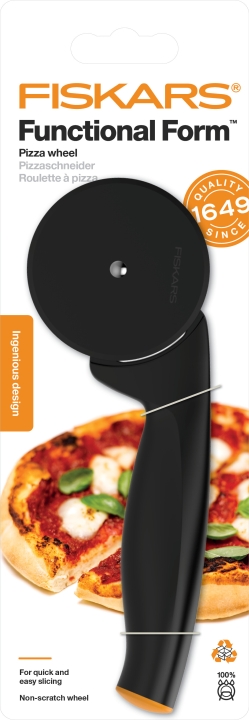 Fiskars Pizzaschneider FUNCTIONAL FORM in Farbe Black/Orange