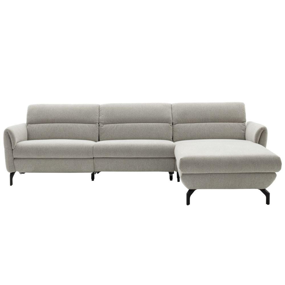 SCHÖNER WOHNEN-Kollektion Polsterrundecke SALERNO ca. 299 x 187 cm in Stoff Sneak beige