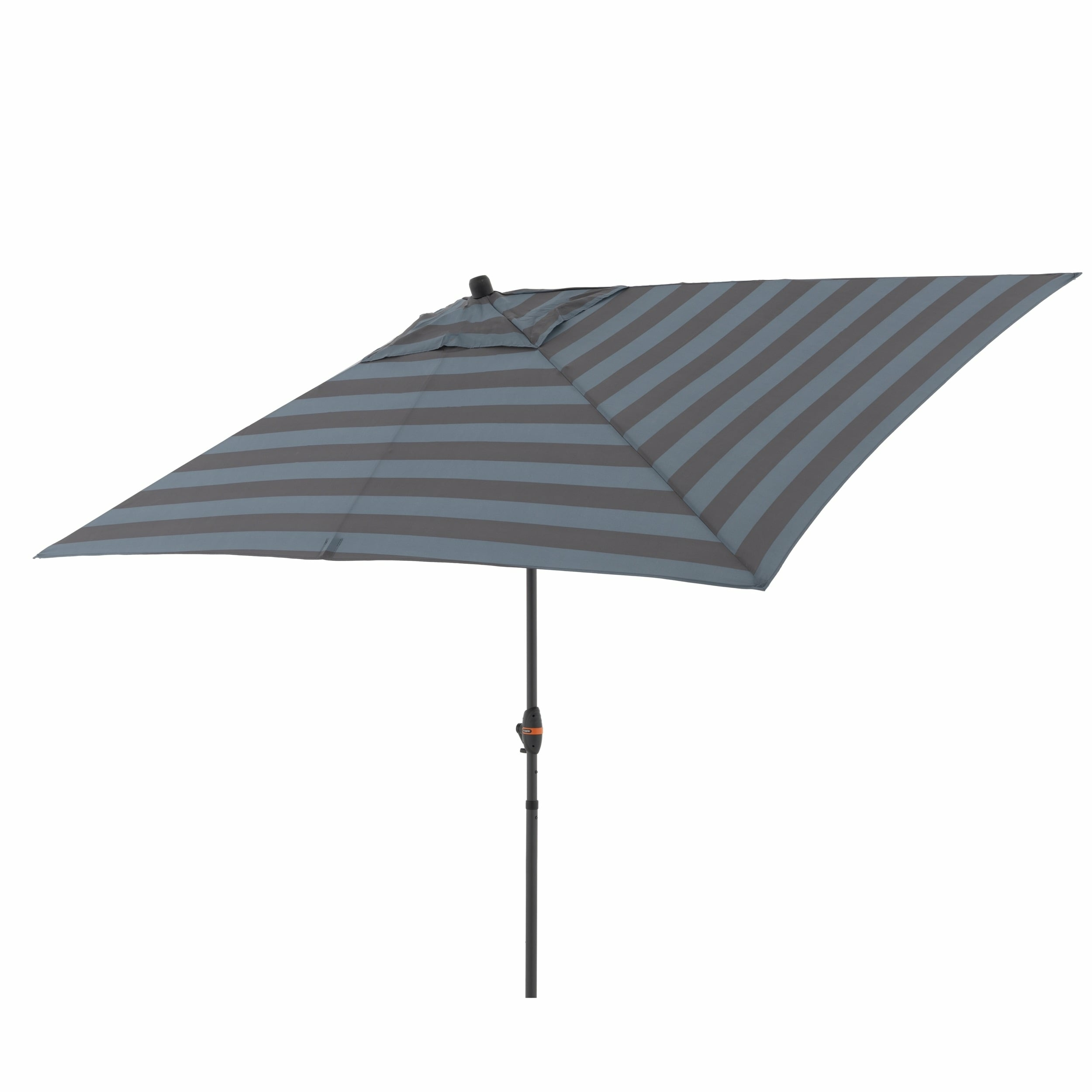 Doppler Kurbelschirm MYZONE AUTO TILT ca. 300x200cm in Farbe Blockstreifen anthrazit