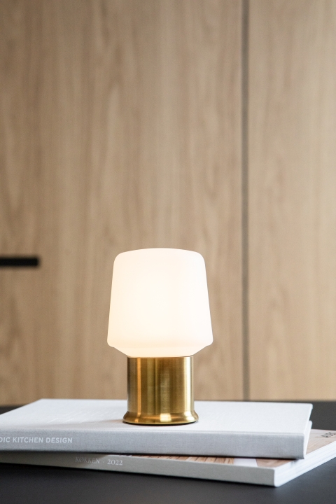 SACKit Lampenbasis LONDON in Farbe Brass