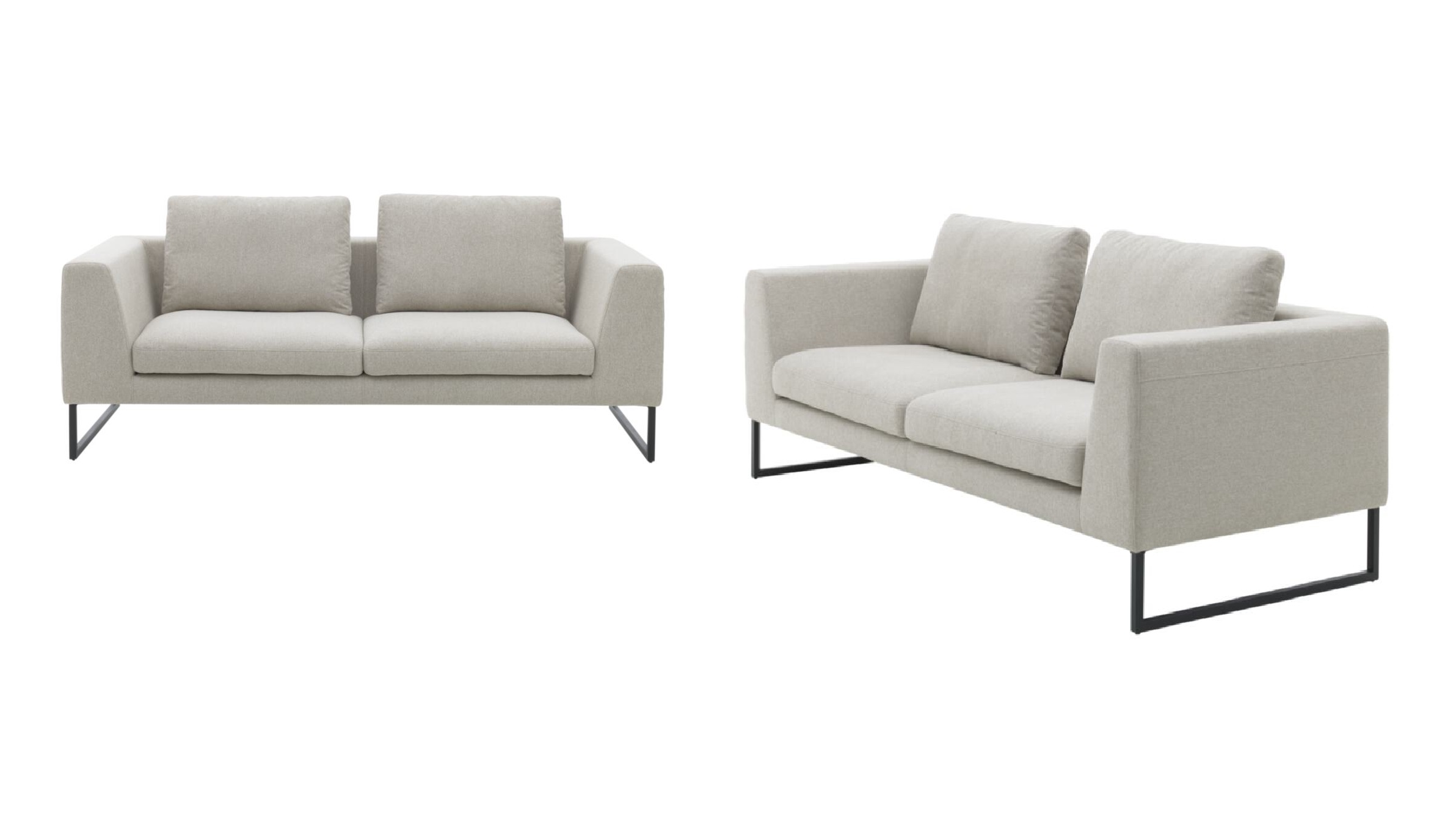 Roomio Garnitur NO. 4101 in Stoff Simply Clean sand Roomio Garnitur NO. 4101 in Stoff Simply Clean sand