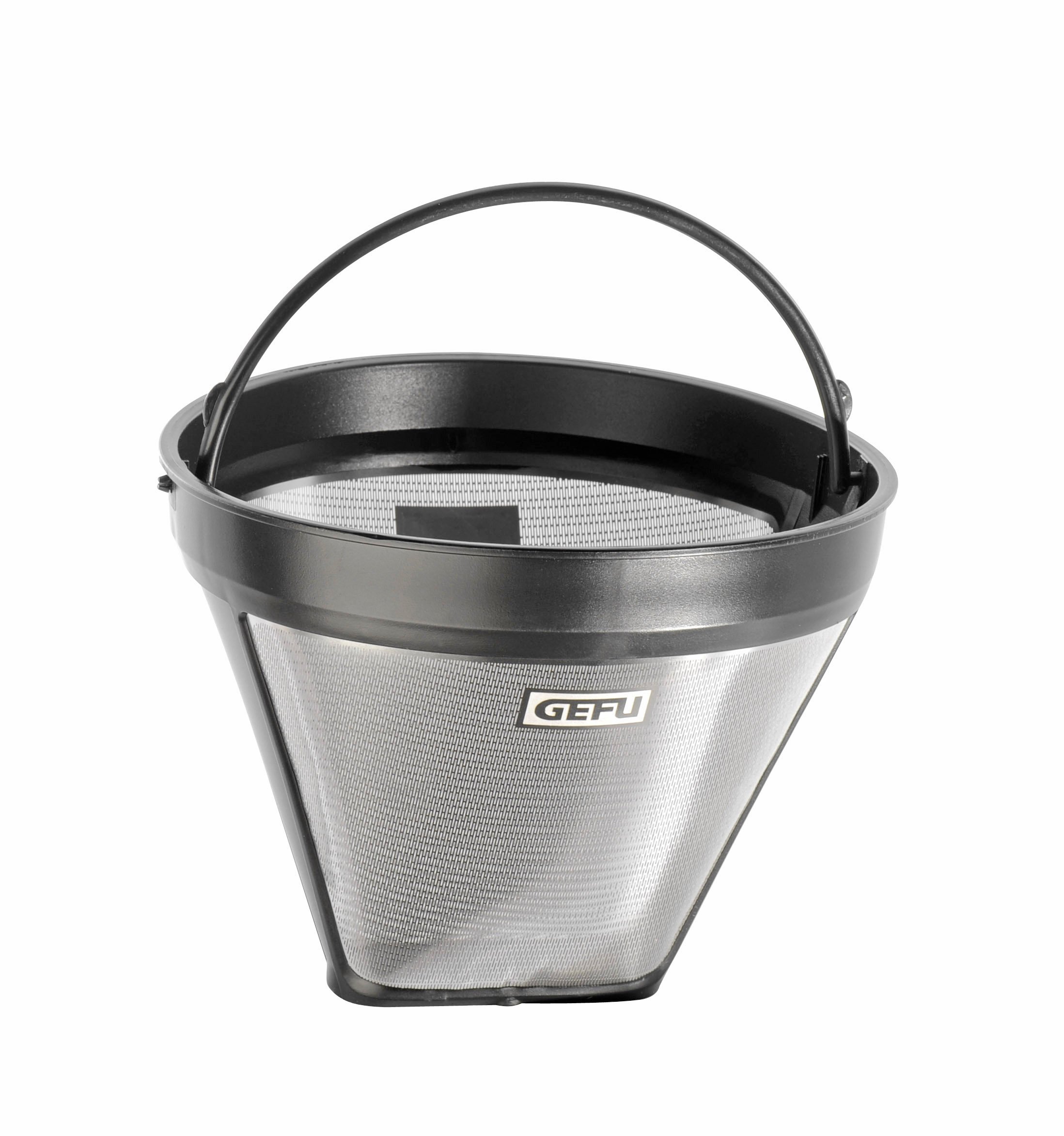 GEFU Kaffeefilter Arabica schwarz/silber