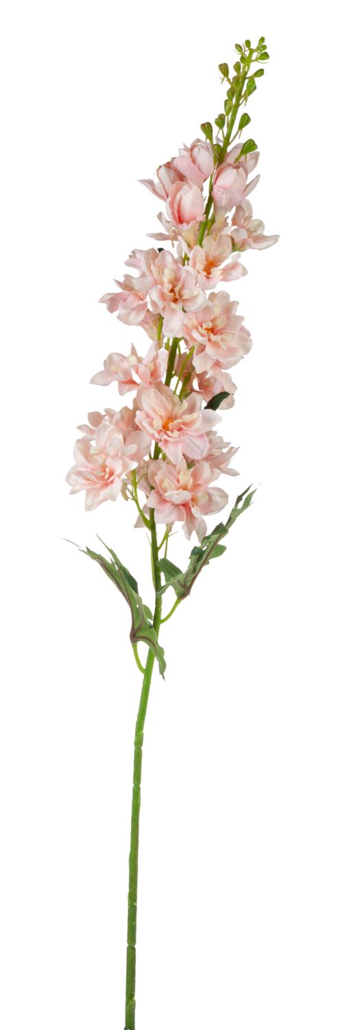 // Delphinium Blume // hellrosa // Höhe ca. 74 cm