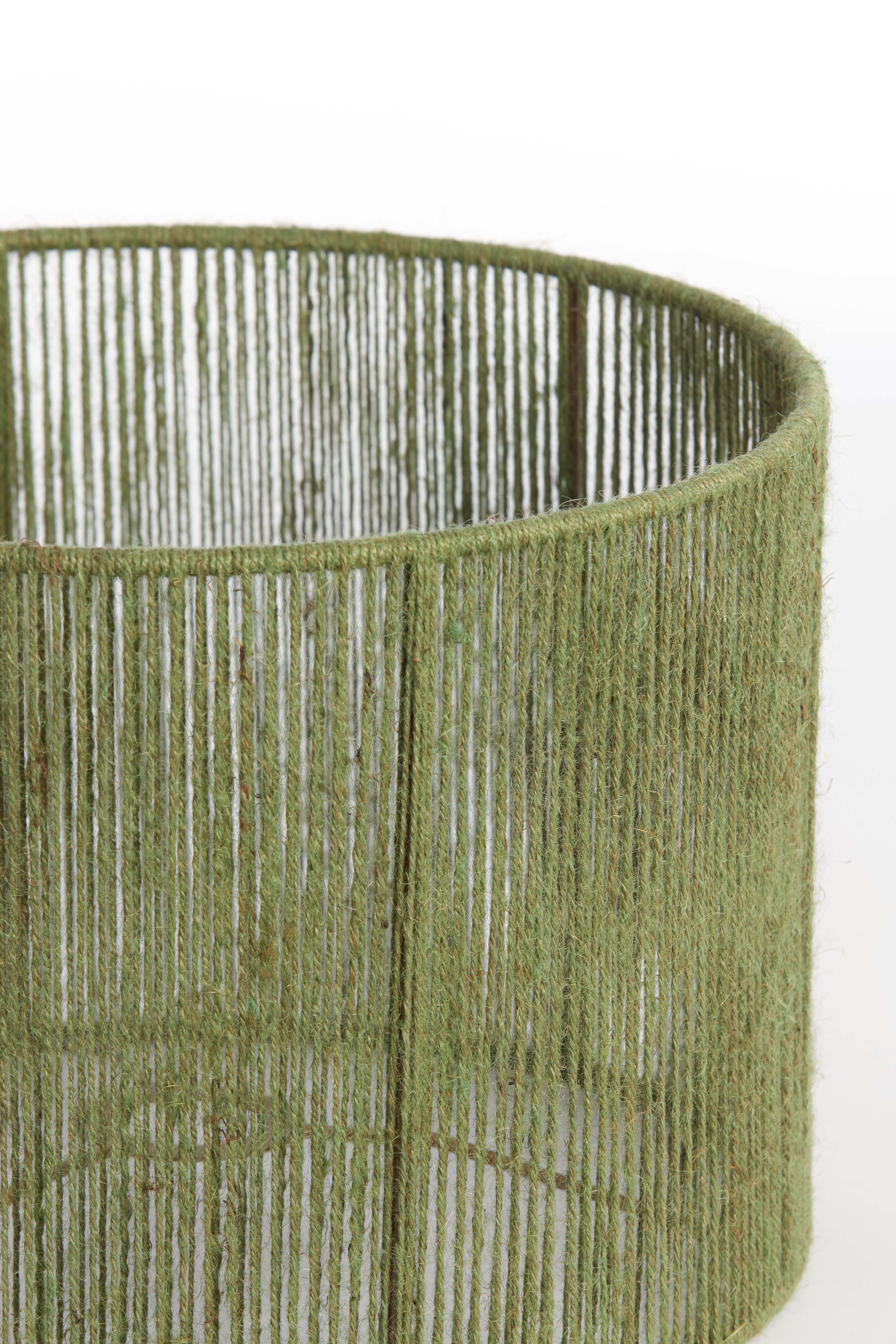 Lampenschirm TOSSA in Jute grün