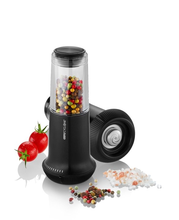 GEFU Salz- oder Pfeffermühle X-Plosion schwarz