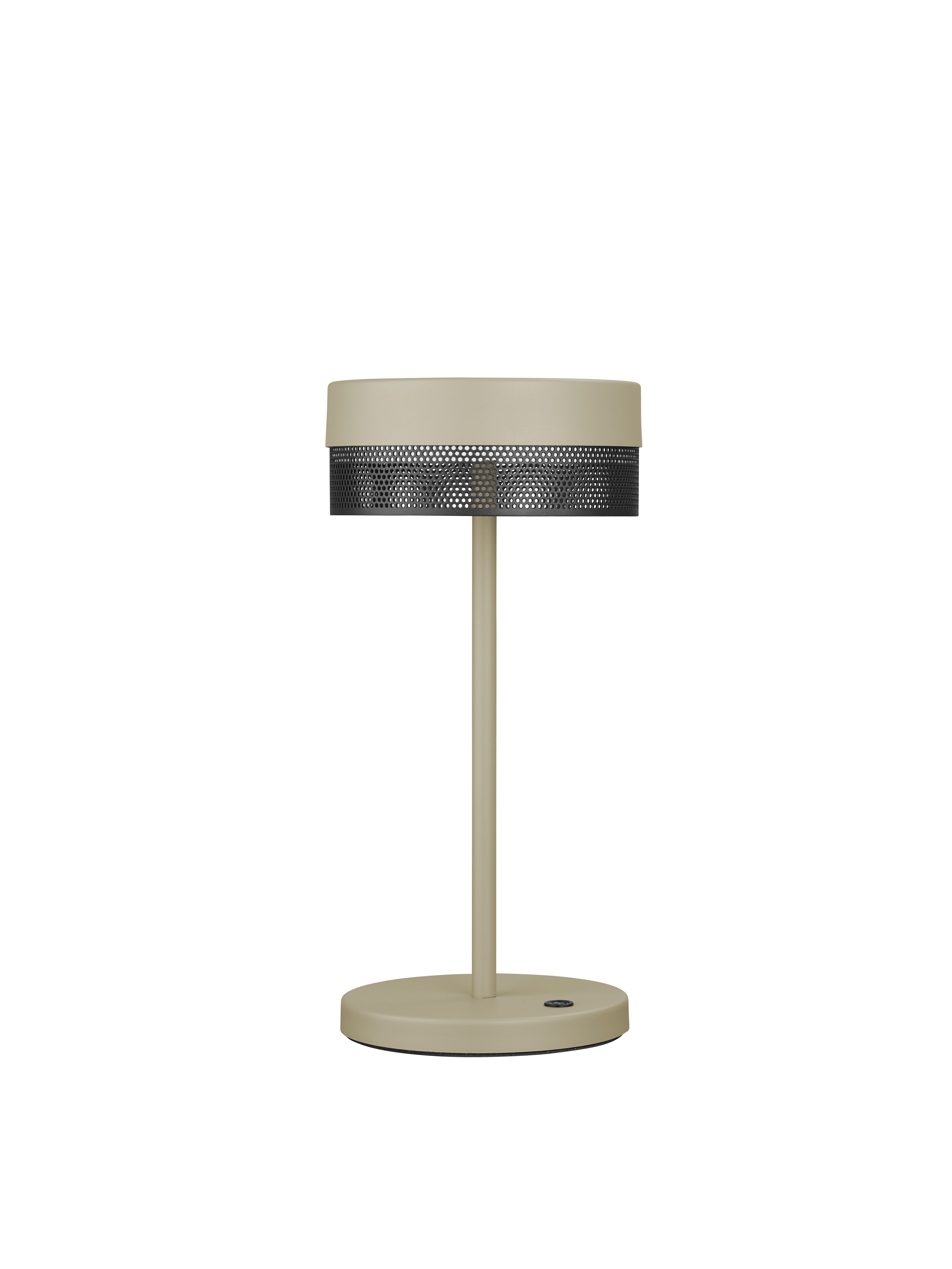 B-Leuchten LED-Mobilleuchte 1-flg. in sand/schwarz