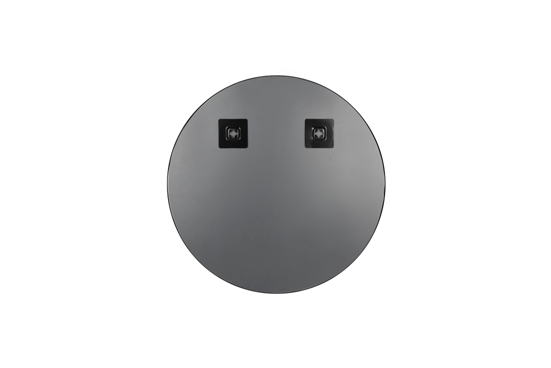 Mirrors & More Metallspiegel ESRA Ø ca. 50cm in Farbe Schwarz Mirrors & More Metallspiegel ESRA Ø ca. 50cm in Farbe Schwarz