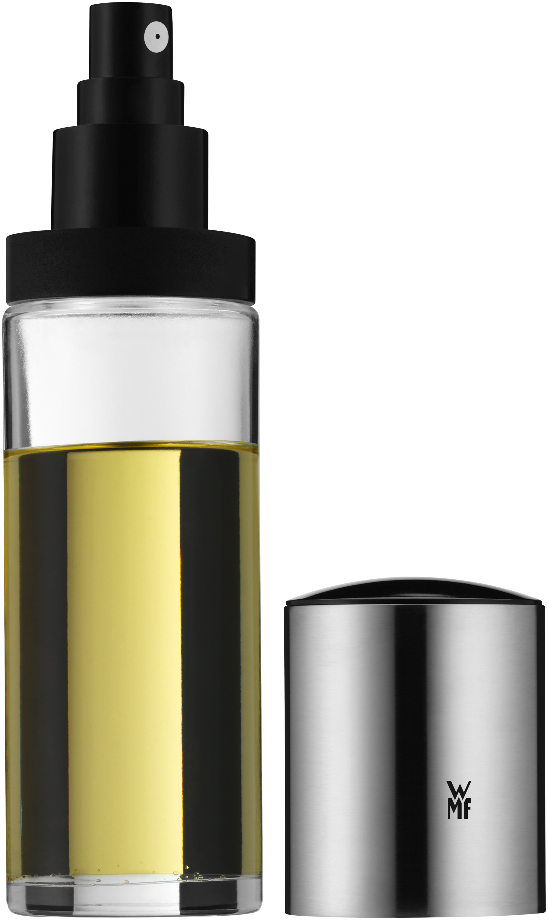 WMF Basic Essig-/Ölsprüher, 120 ml in Edelstahl WMF Basic Essig-/Ölsprüher, 120 ml in Edelstahl, Sprühflasche, Duftöl, Stainless Steel, Goldfarbe, Pumpspender