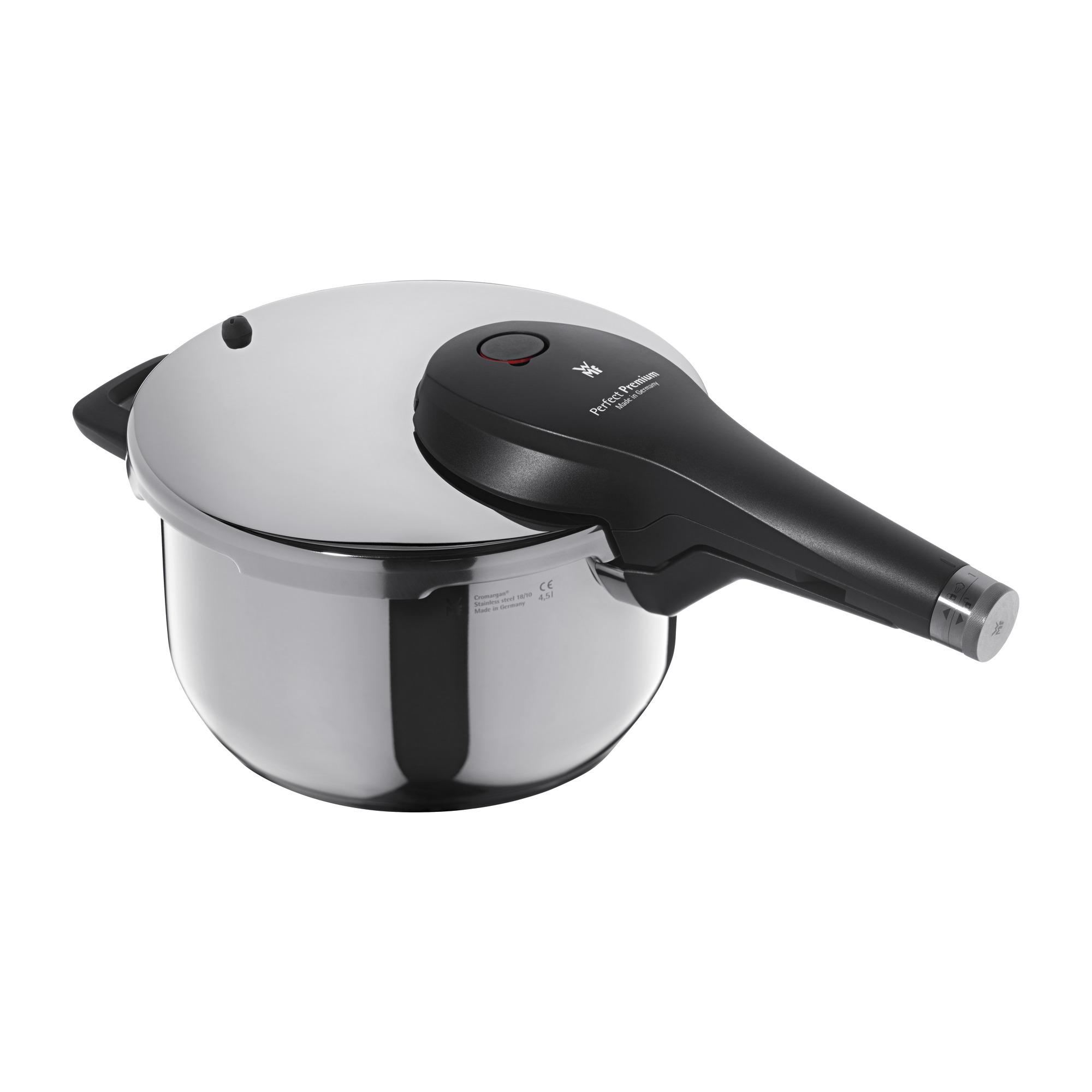 WMF Perfect Premium Schnelltopf 4,5 l in Edelstahl WMF Perfect Premium Schnelltopf 4,5 l in Edelstahl