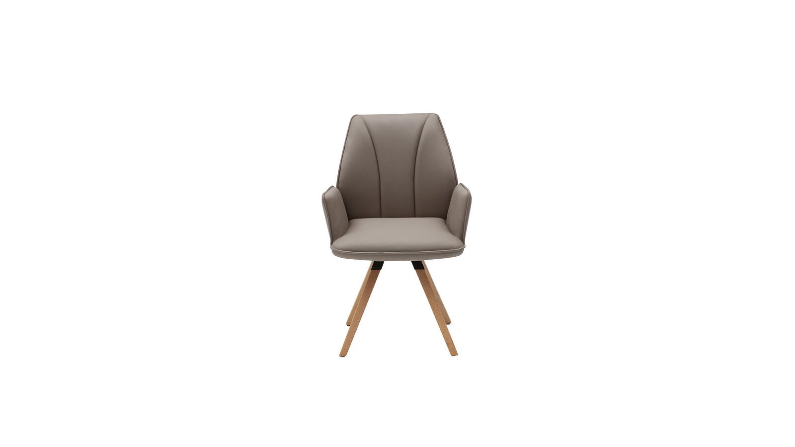 Interliving Polsterstuhl Interliving-5102 in Stoff Leder Atlantis sand