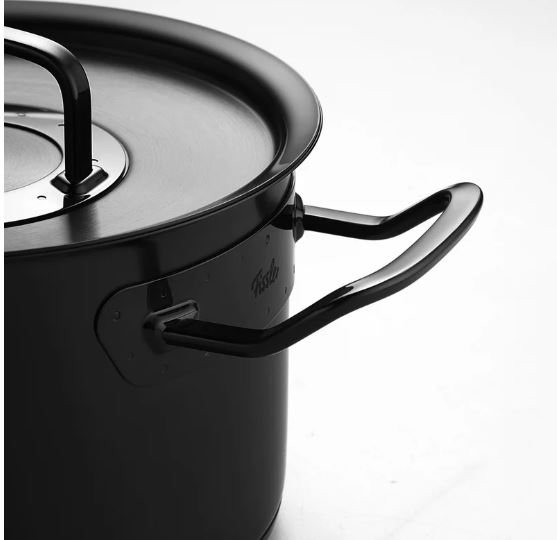 Fissler Topfset Shadow Line 5-tlg. SHADOWLINE in Edelstahl schwarz Fissler Topfset Shadow Line 5-tlg. SHADOWLINE in Edelstahl schwarz, Kochgeschirr, Topf, Kochtopf, Essen, Kochpfanne