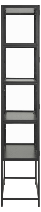 Actona Vitrine SEAFORD in Metall schwarz