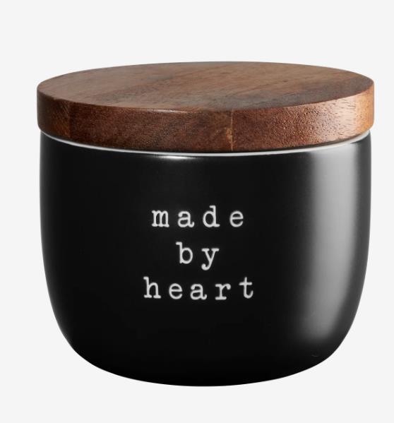 ASA Selection Marmeladendose HEY! in Farbe schwarz matt, Krug, Töpferei, Tasse, Flasche, Shaker