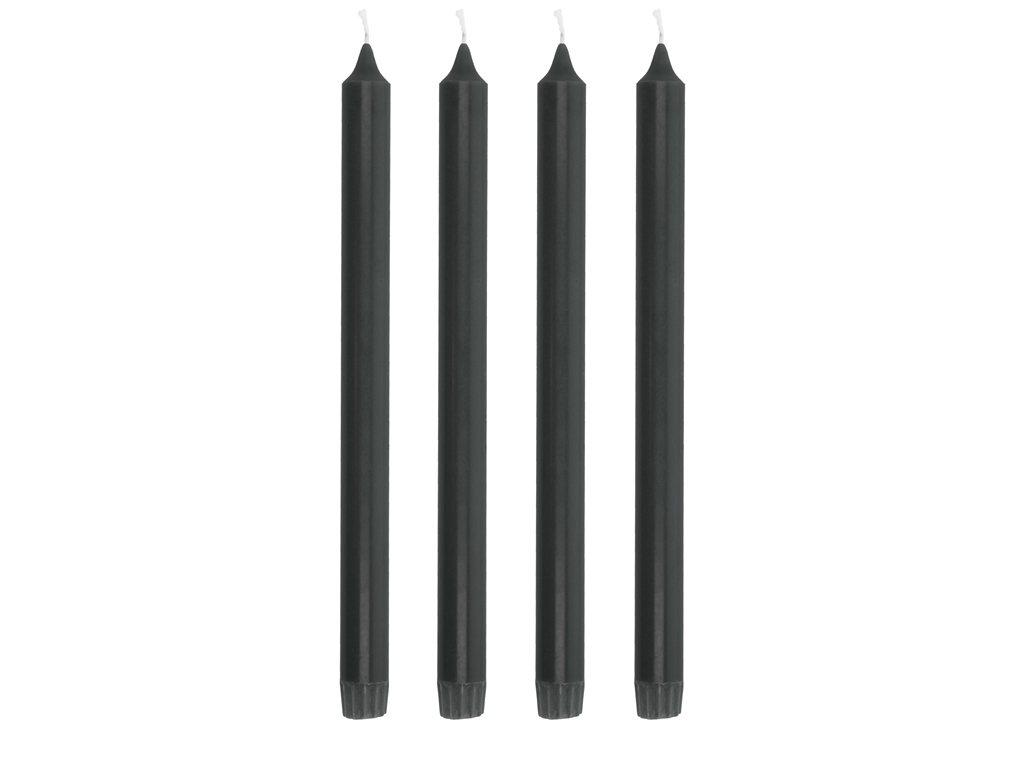 F&H Stabkerze VILLA COLLECTION AIA in Farbe Schwarz