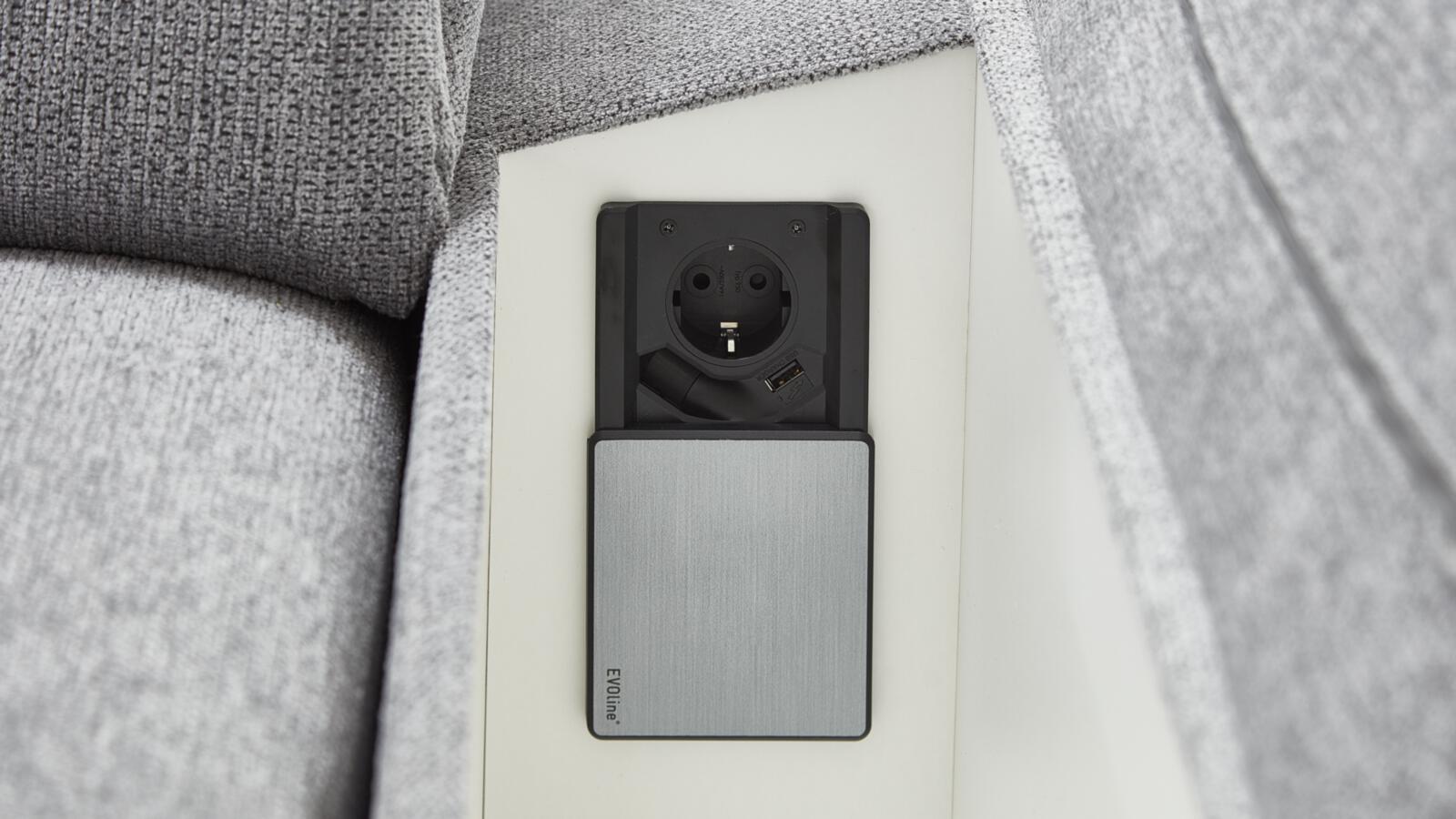 Dietsch Polsterecke ENJOY SELECT ca.185x305cm in Mito platin, Elektronik, Telefon, Handy