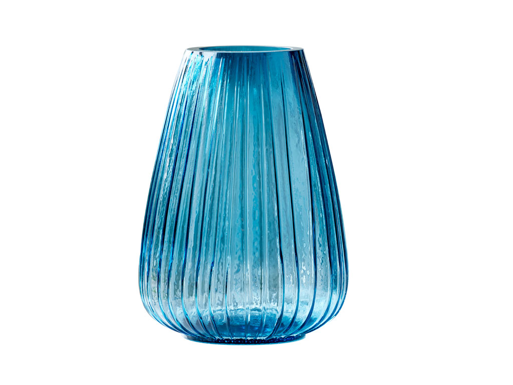 BITZ Vase 2,6 Liter in Farbe blau