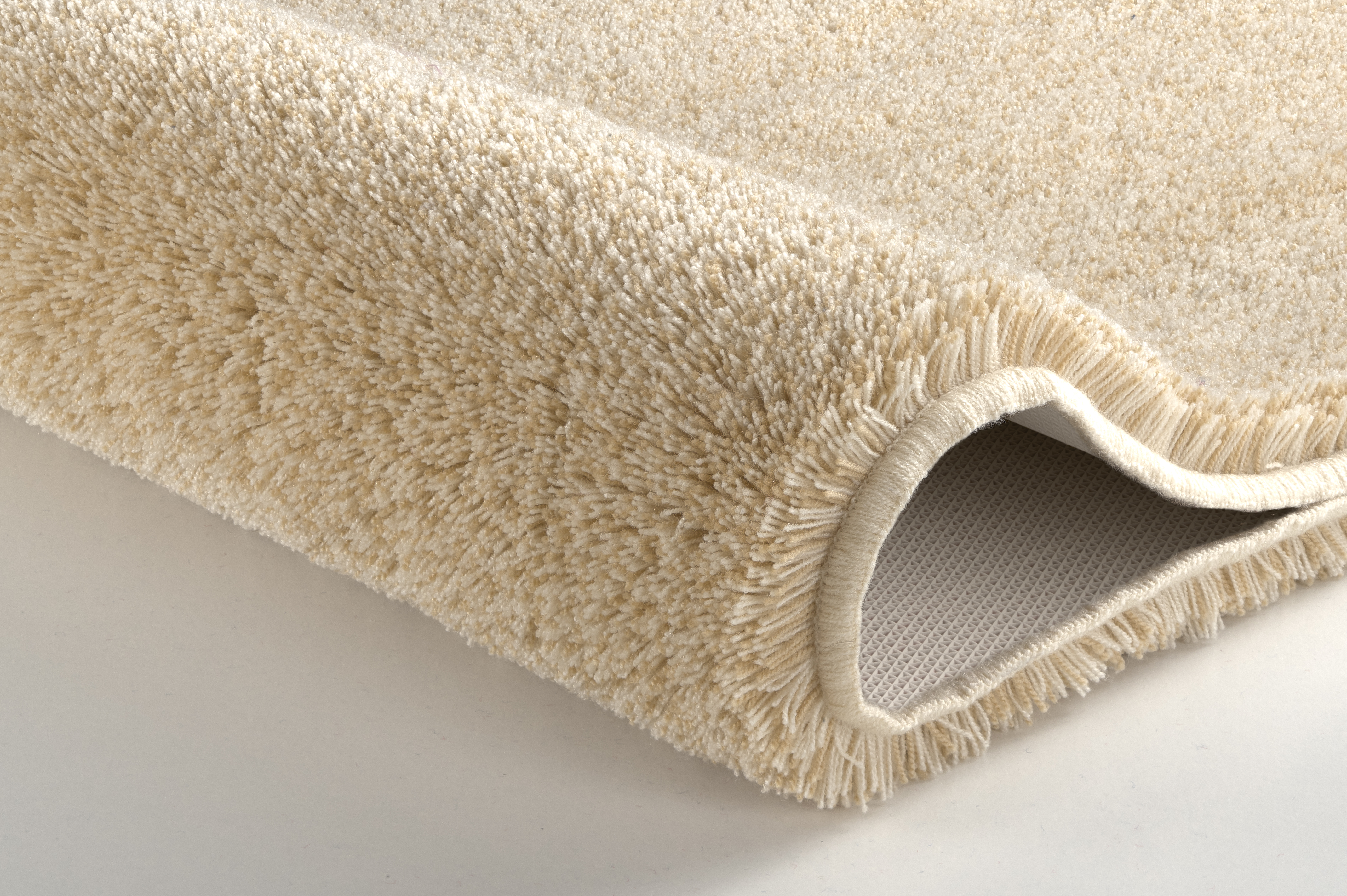 Kleine Wolke Badteppich RELAX ca. 70x120cm in Farbe Champagner