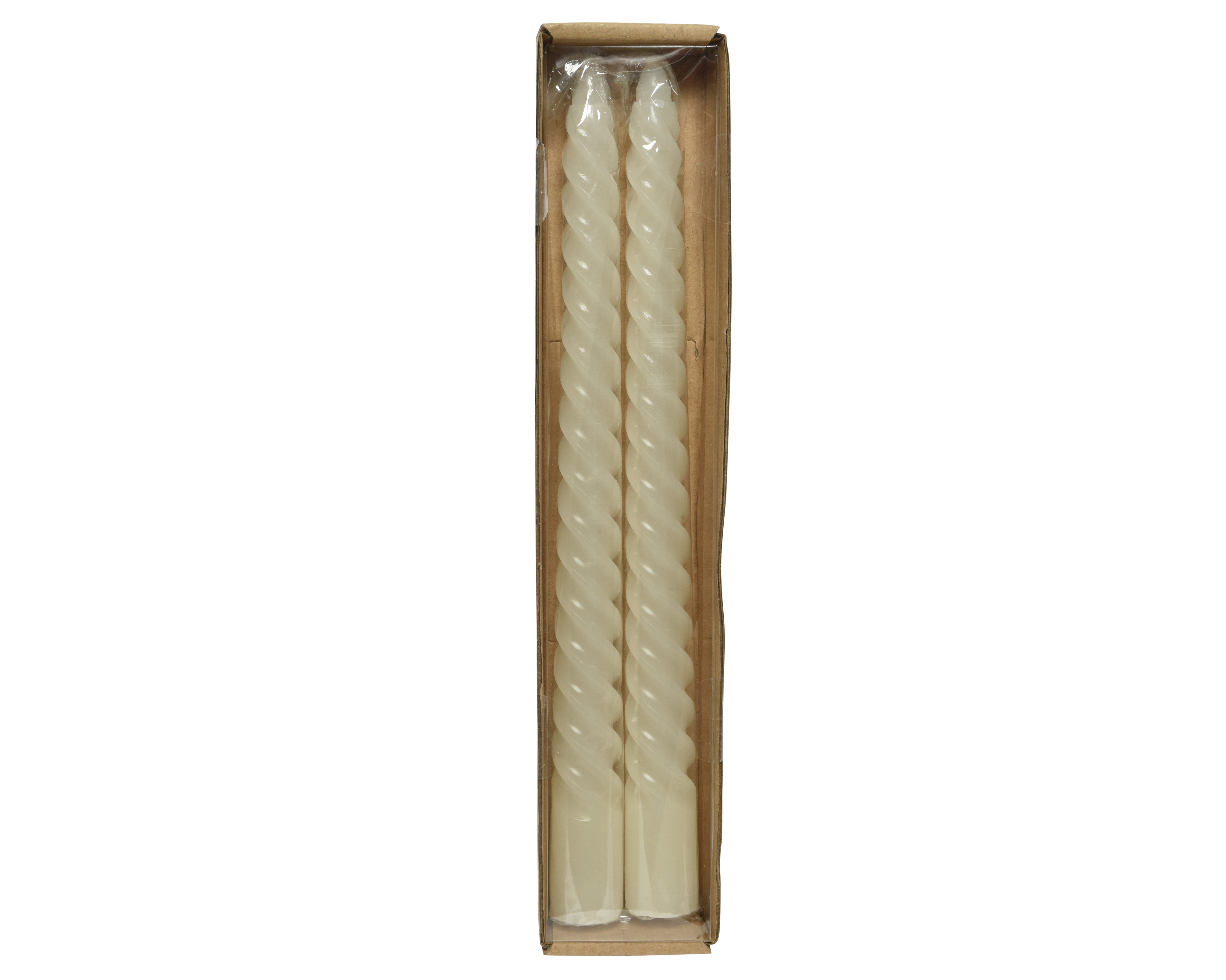 Kaemingk Kerze H:25cm 740473 H ca.25cm in weiß, Kerze