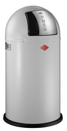 Wesco Abfallsammler Pushboy in weiß