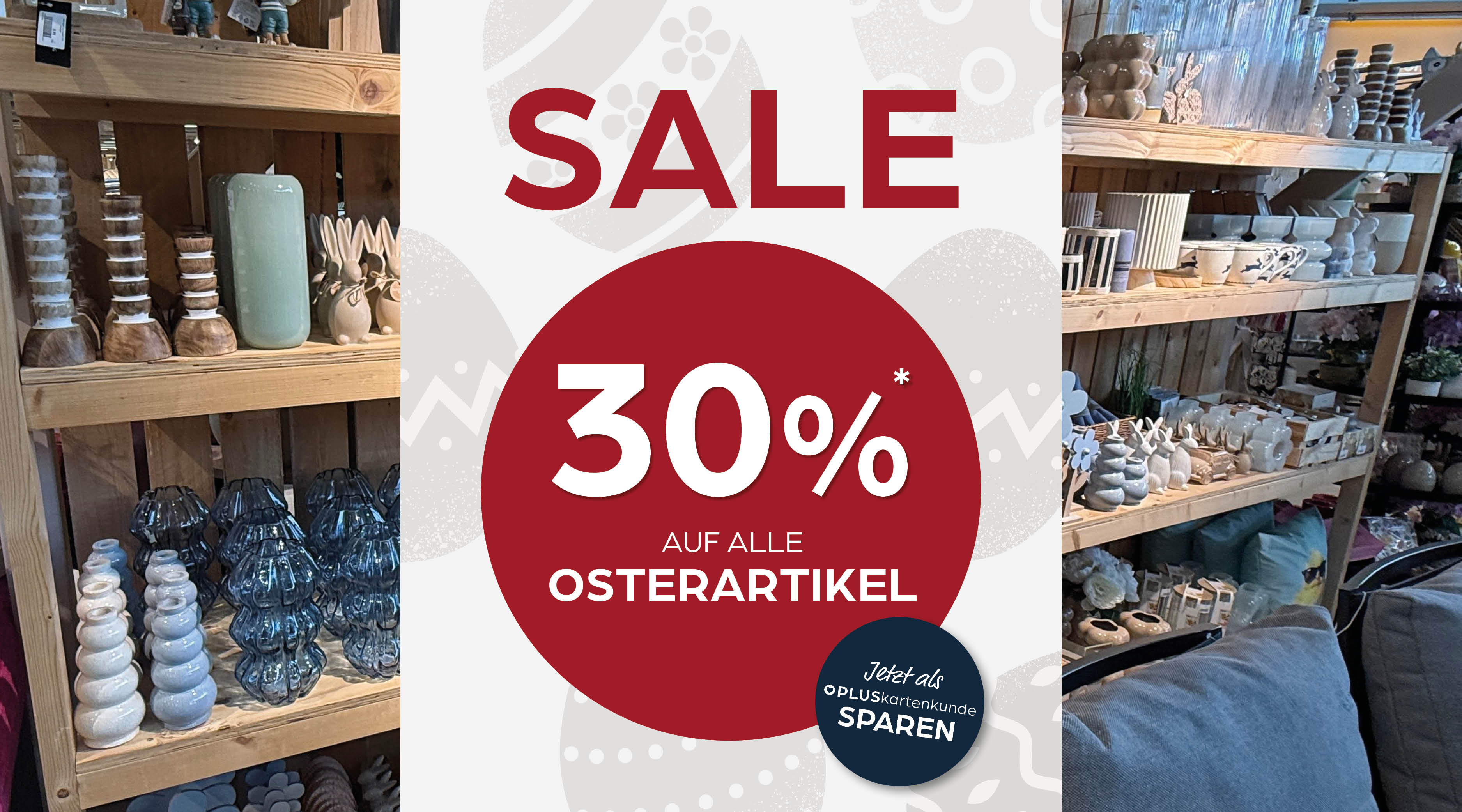 Sale, Ostern, 30 Prozent, Dekoration, Reduzierung