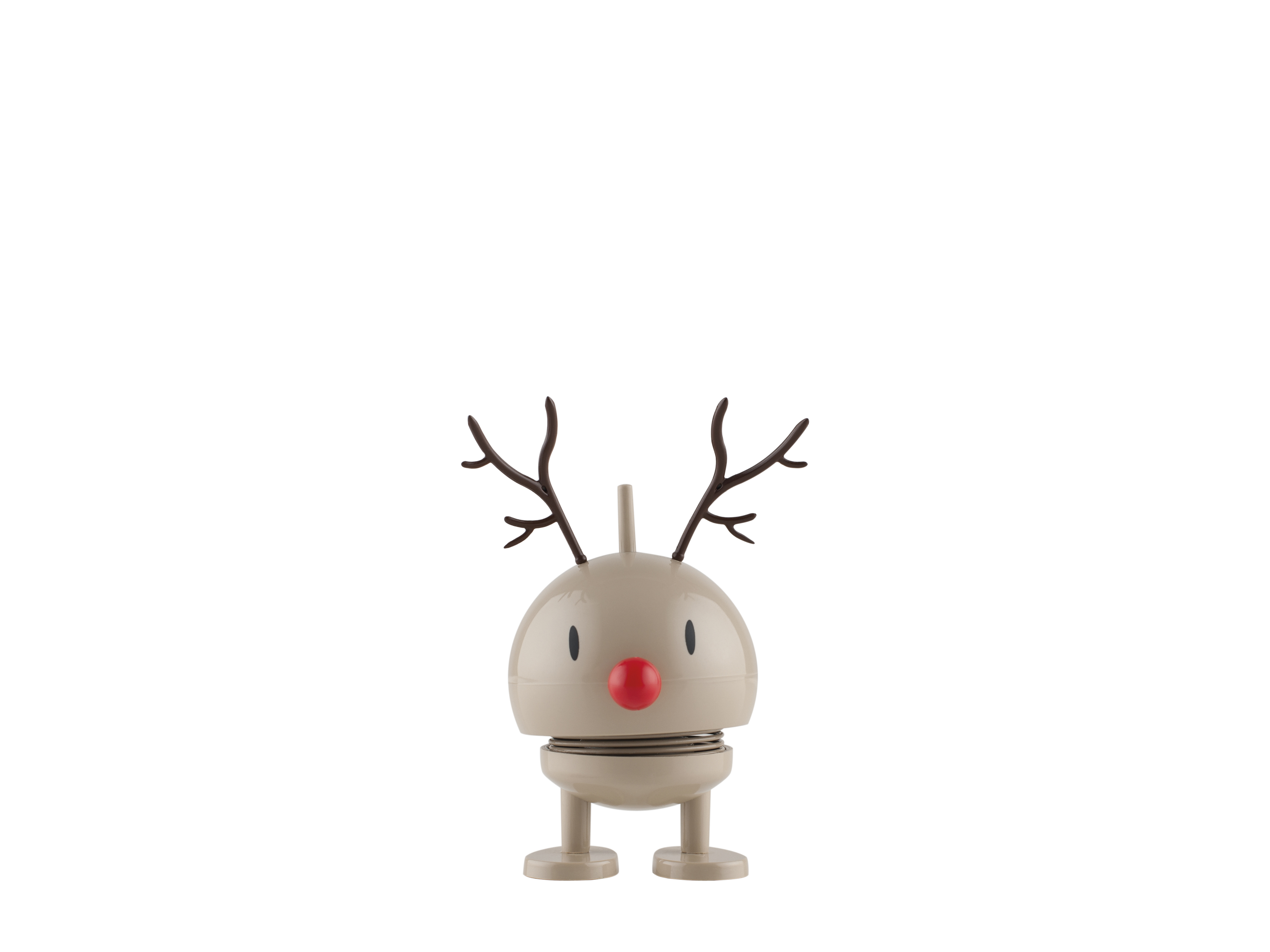 Hoptimist Beige/Rot Deko Figuren + Skulpturen, Baby Rudolf - Bild 6