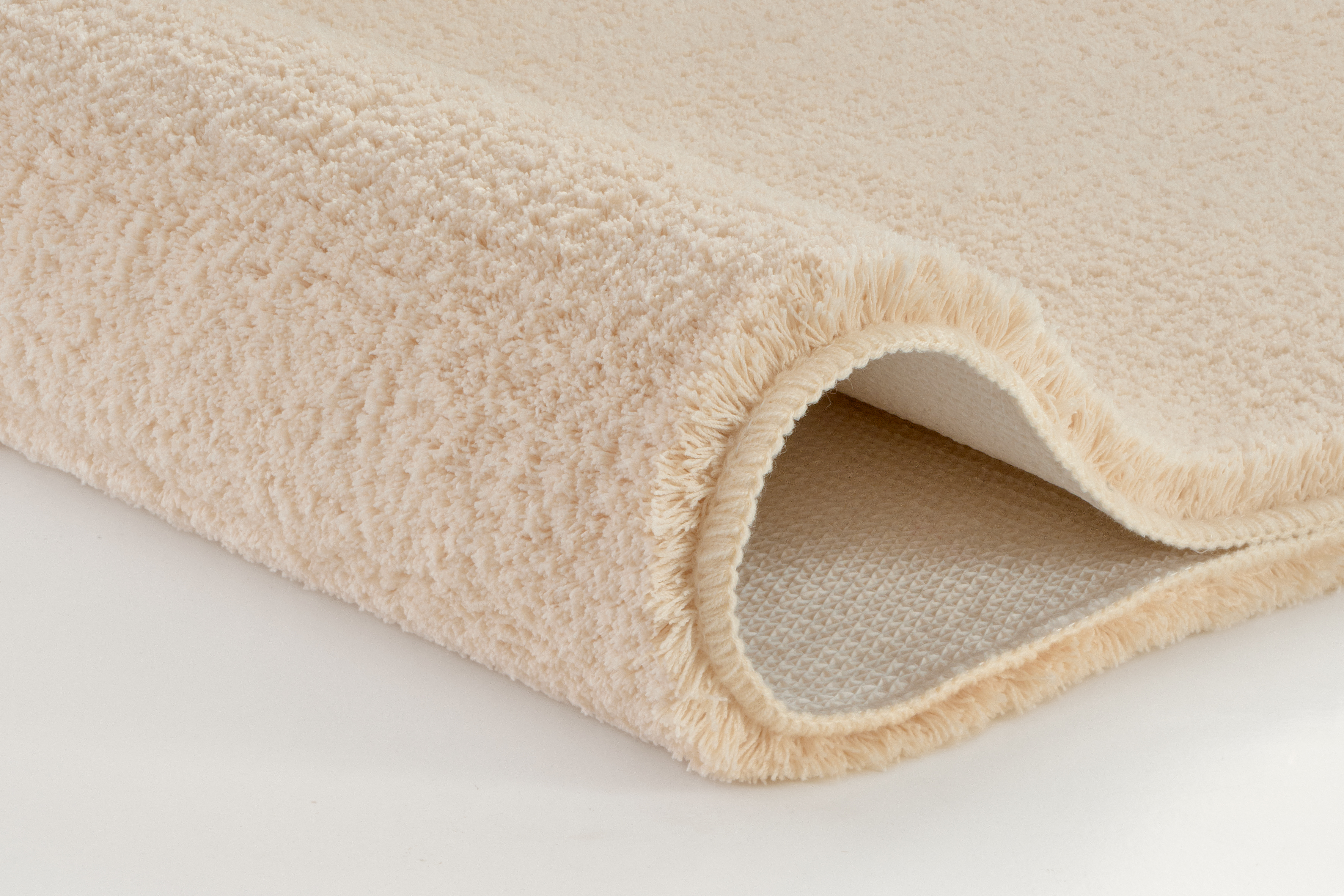 Kleine Wolke Badteppich MARCO ca. 70x120cm in Farbe Sandbeige