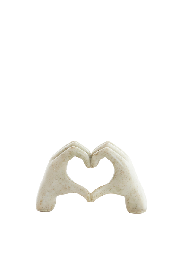 Light & Living Ornament HANDS in Farbe taupe grey Light & Living Ornament HANDS in Farbe taupe grey, Symbol