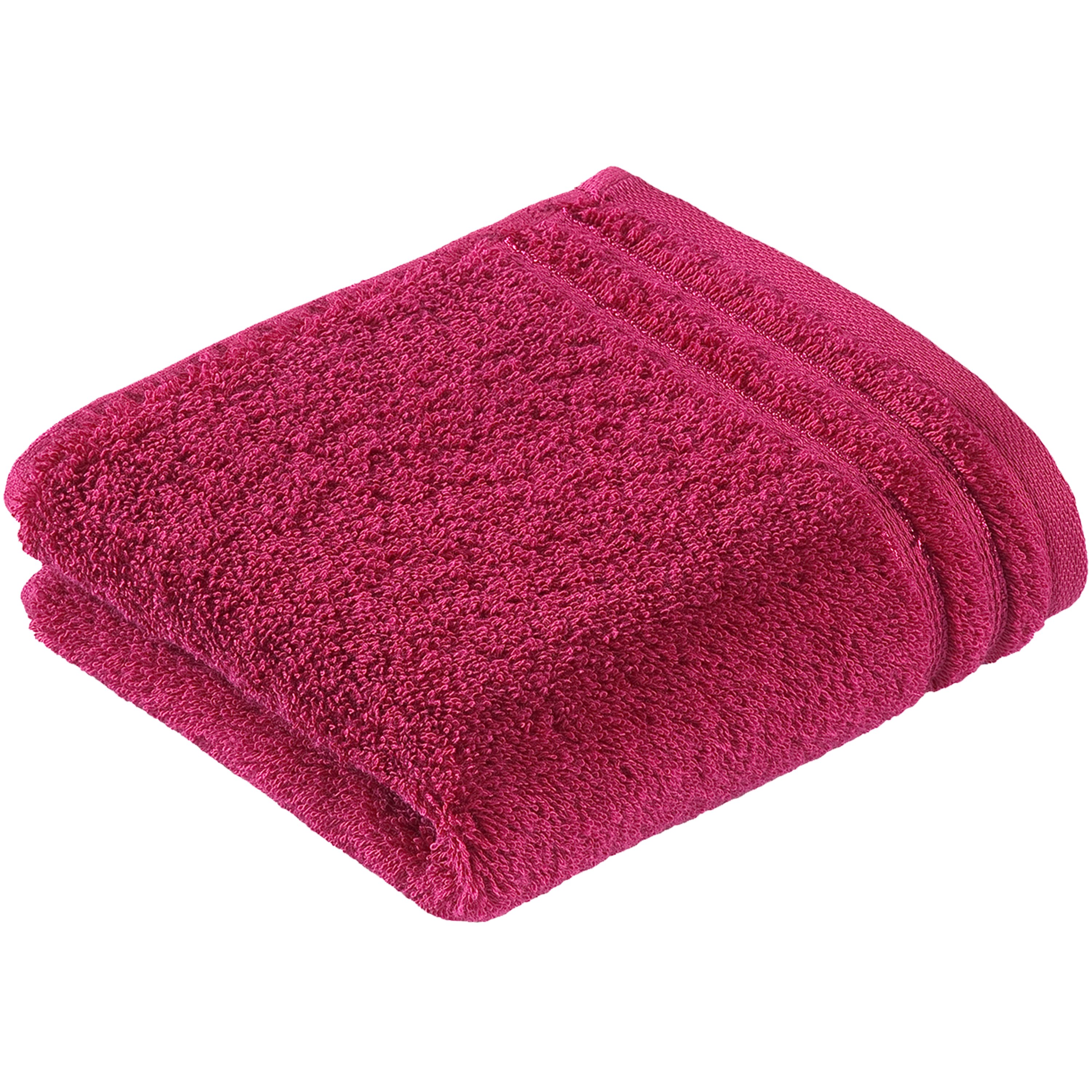 Vossen Gästetuch Calypso Feeling ca. 30x50cm in Farbe cranberry