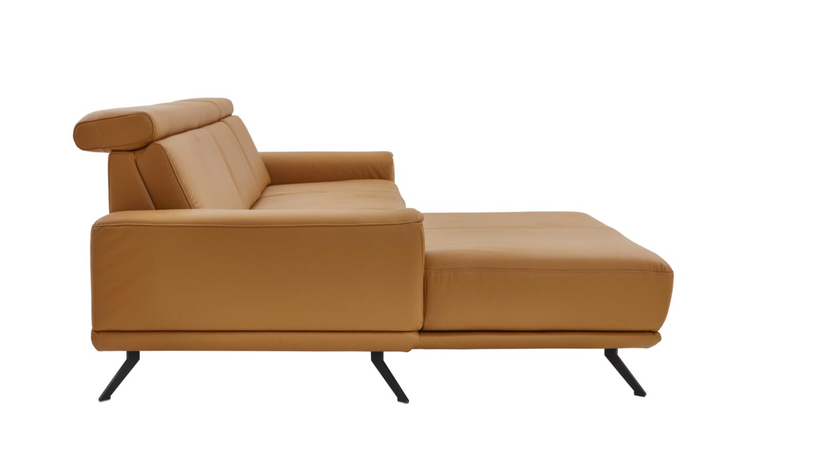 Modulmaster Polstergruppe MM-PN1167 ca. 335x188cm in Leder Torro kurkuma, Sofa, Sessel, Ledersofa, Ecksofa, Beige