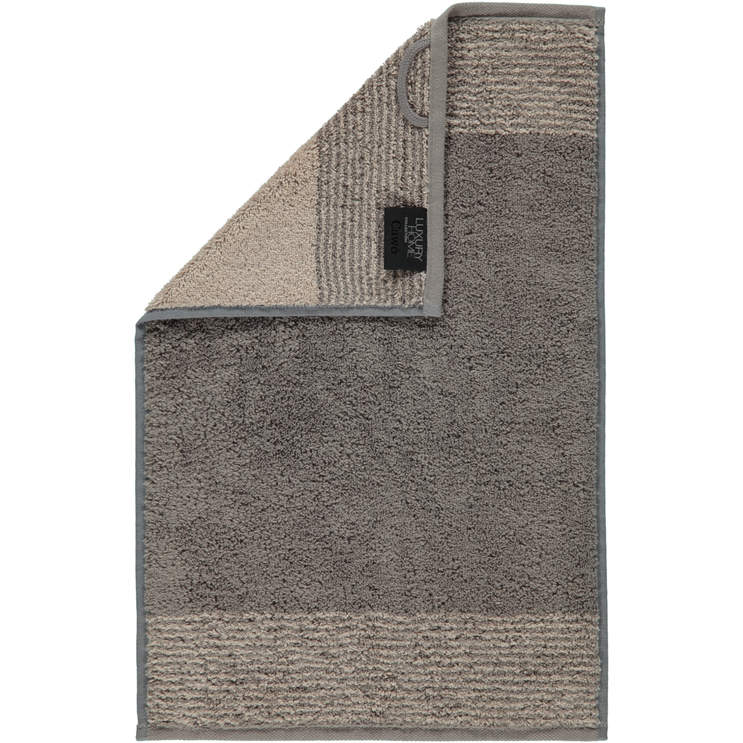 Cawö Gästetuch TWO-TONE 30x50cm in Farbe graphit Cawö Gästetuch TWO-TONE 30x50cm in Farbe graphit
