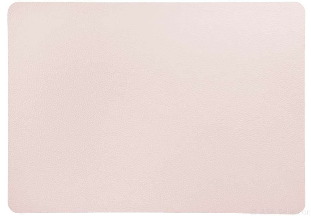 ASA Selection Tischset Leather Optic in Farbe rose