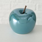 Boltze Aufsteller Perly, Apfel, 8cm PERLY in Dolomit petrol glanz