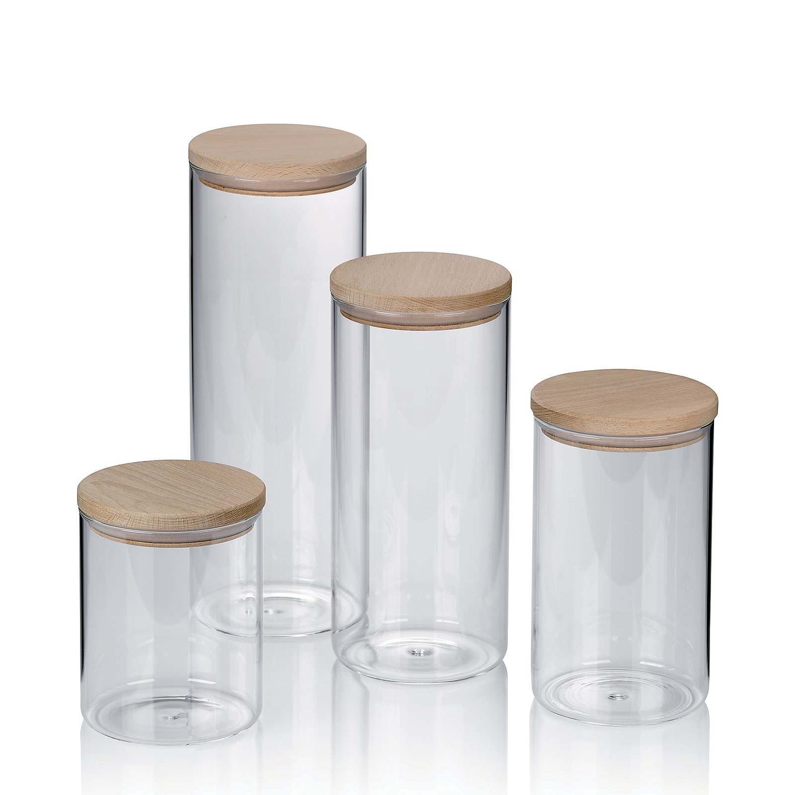 Kela Vorratsdose Amelie 1,0L AMELIE in Transparent Kela Vorratsdose Amelie 1,0L AMELIE in Transparent, Krug, Zylinder, Glas