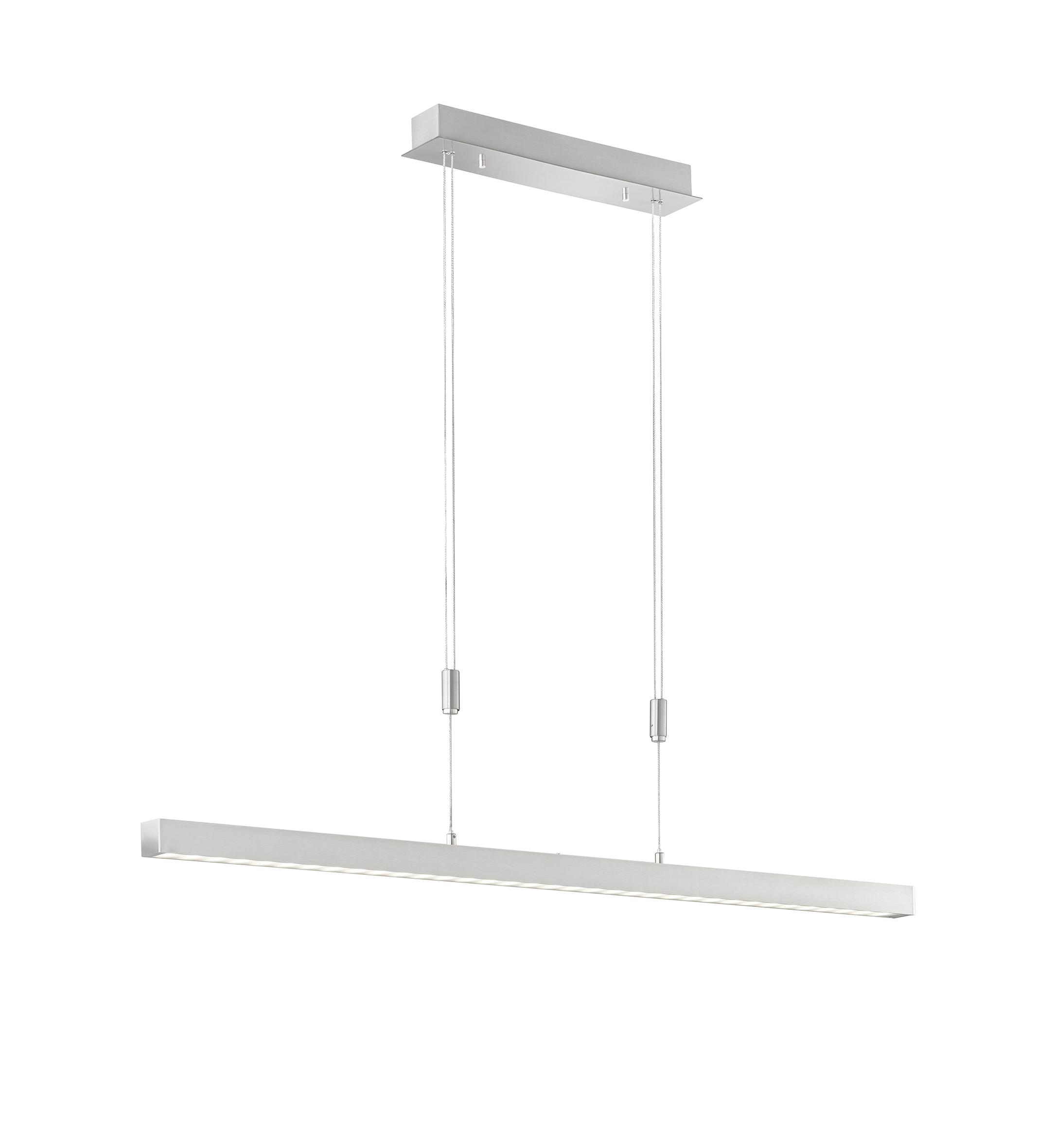 Fischer & Honsel LED-Pendelleuchte VITO in Nickel matt