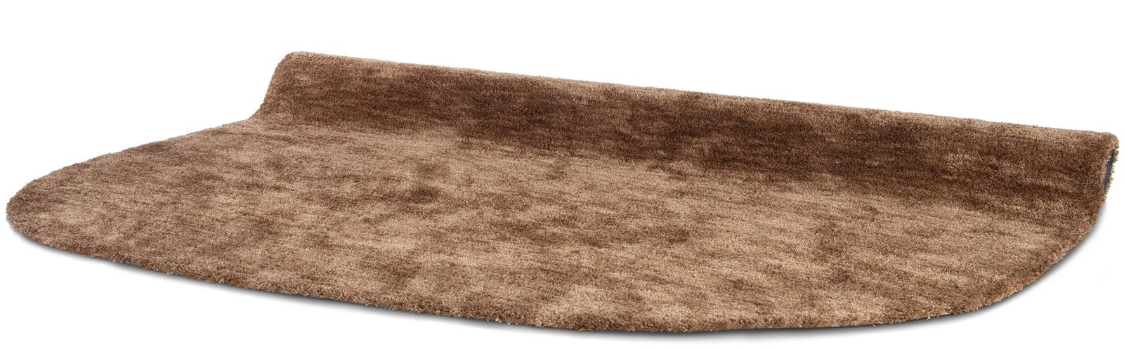 COCO MAISON Timeless arawood teppich , Teppich, Badematte, Kuschelig, Braun, Gehweg-Rand-Form