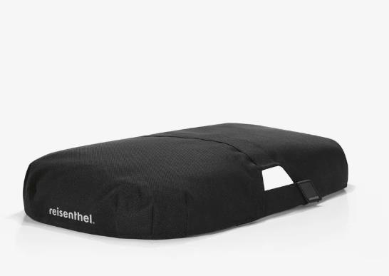 Carrybag-Cover in schwarz, Kissen, Dekoration für Zuhause
