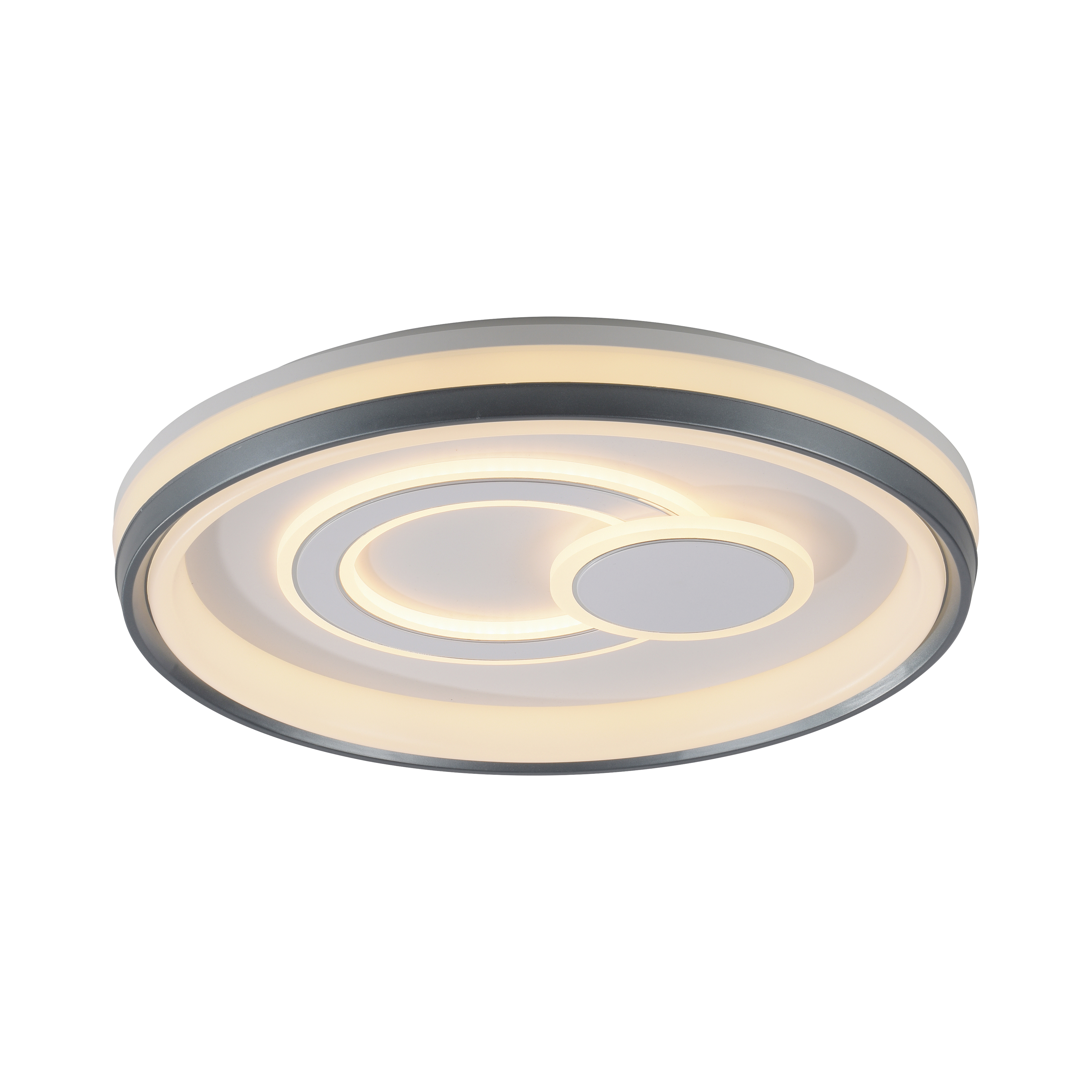 LED-Deckenleuchte MINELLI 1-flammig in Farbe weiß, deckenleuchte, deckenlampe, ringförmig, LED, indirektes licht