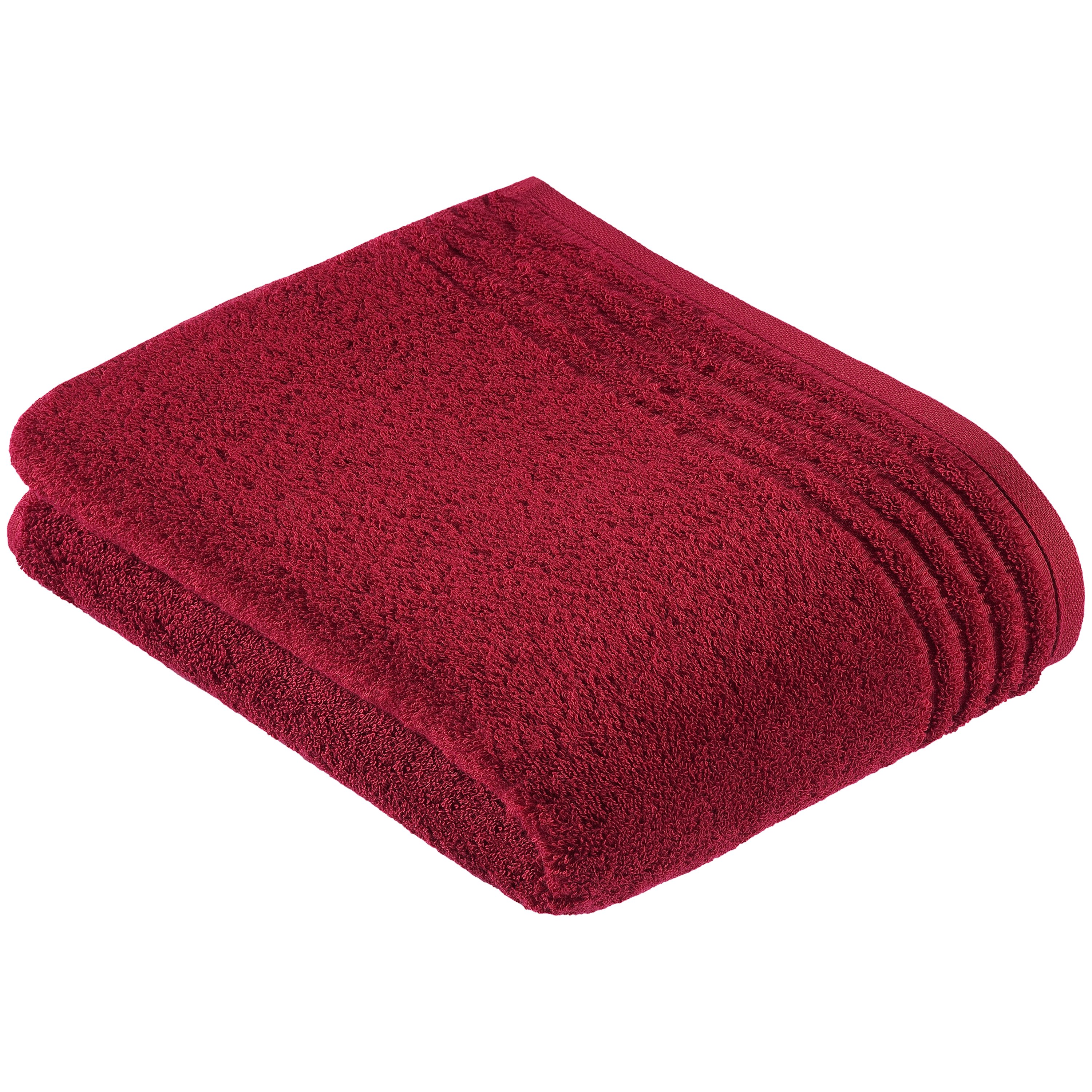 Vossen Duschtuch Vienna Style Supersoft ca. 67x140cm in Farbe rubin