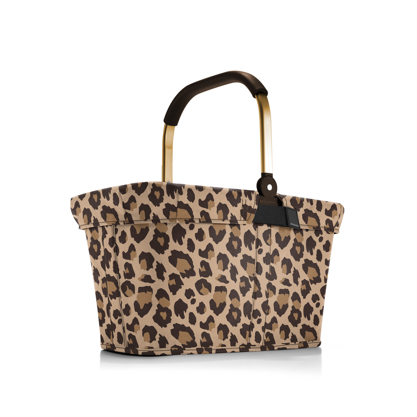 Reisenthel CARRYBAG COVER in Farbe leo macchiato, Tasche, Henkeltasche, Leopardenmuster, Leopardenhaut-Print, Handtasche mit Henkel