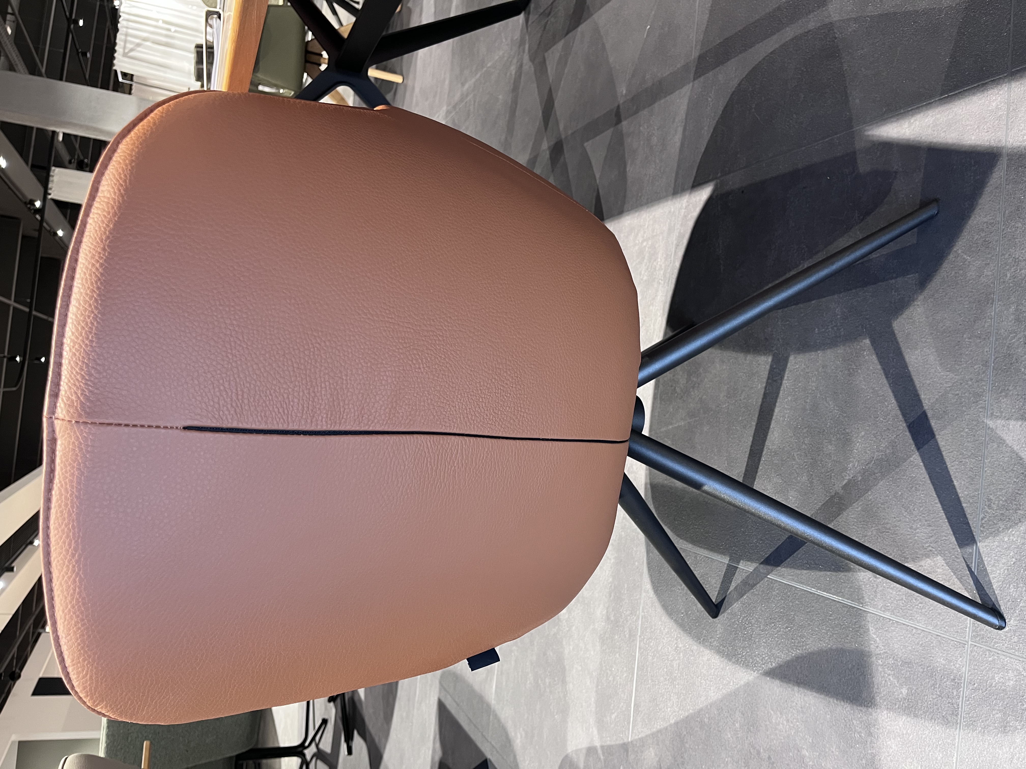 Interliving Bankgruppe 5115 in Leder 1 215 Saddle brown, Moebel, Stuhl