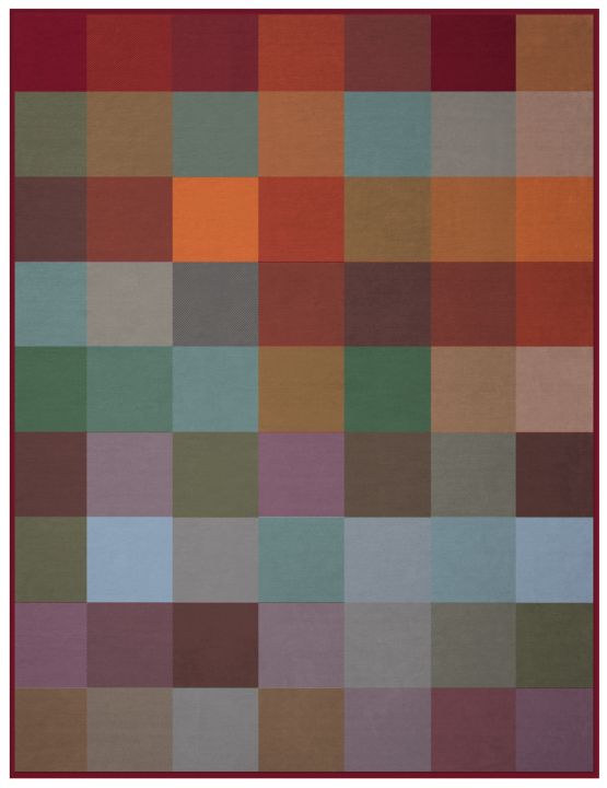 Biederlack Decke ca. 150x200cm in Farbe Colour-Woven Biederlack Decke ca. 150x200cm in Farbe Colour-Woven, patchwork, rug, multicolor, square, pattern