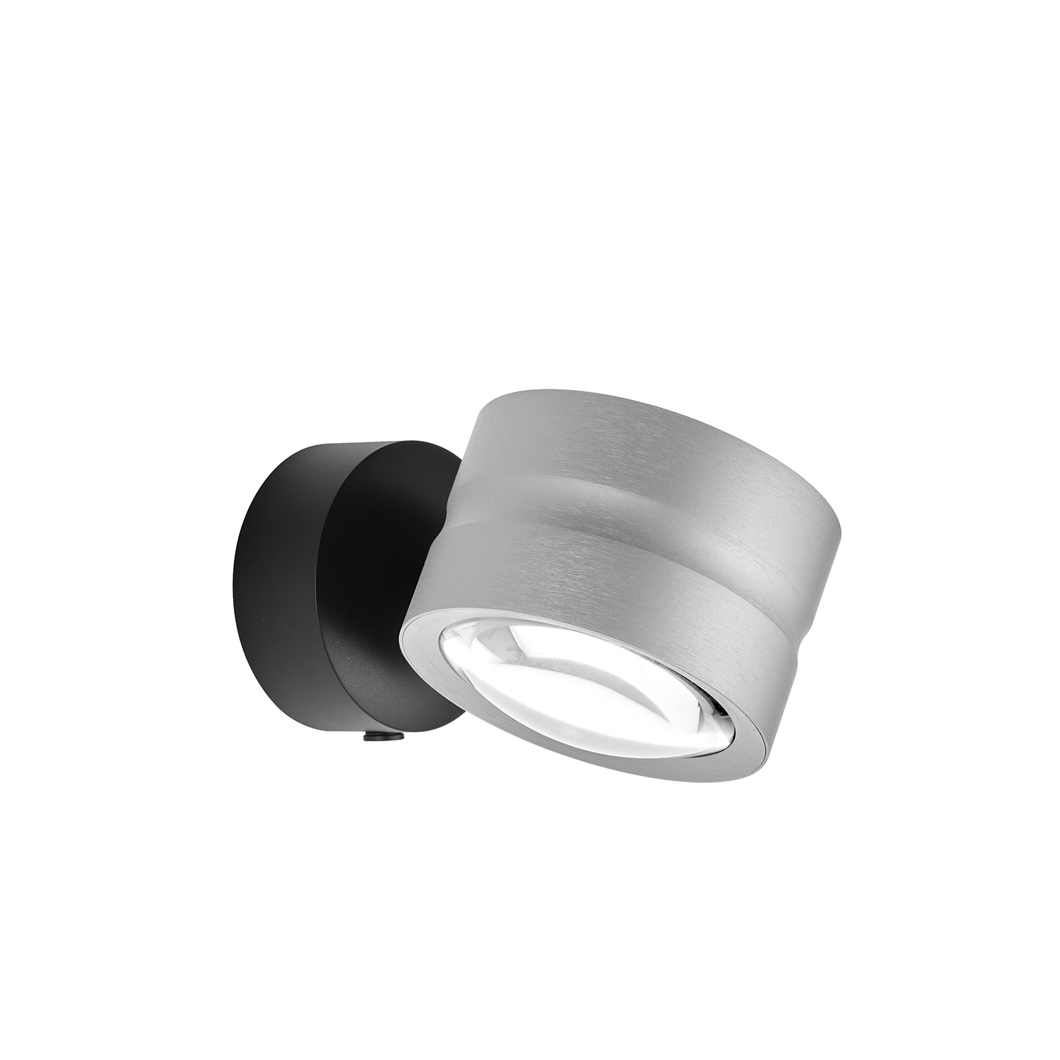 LED-Wandleuchte ca. B11 H9 T17 cm in Alu eloxiert, Beleuchtung