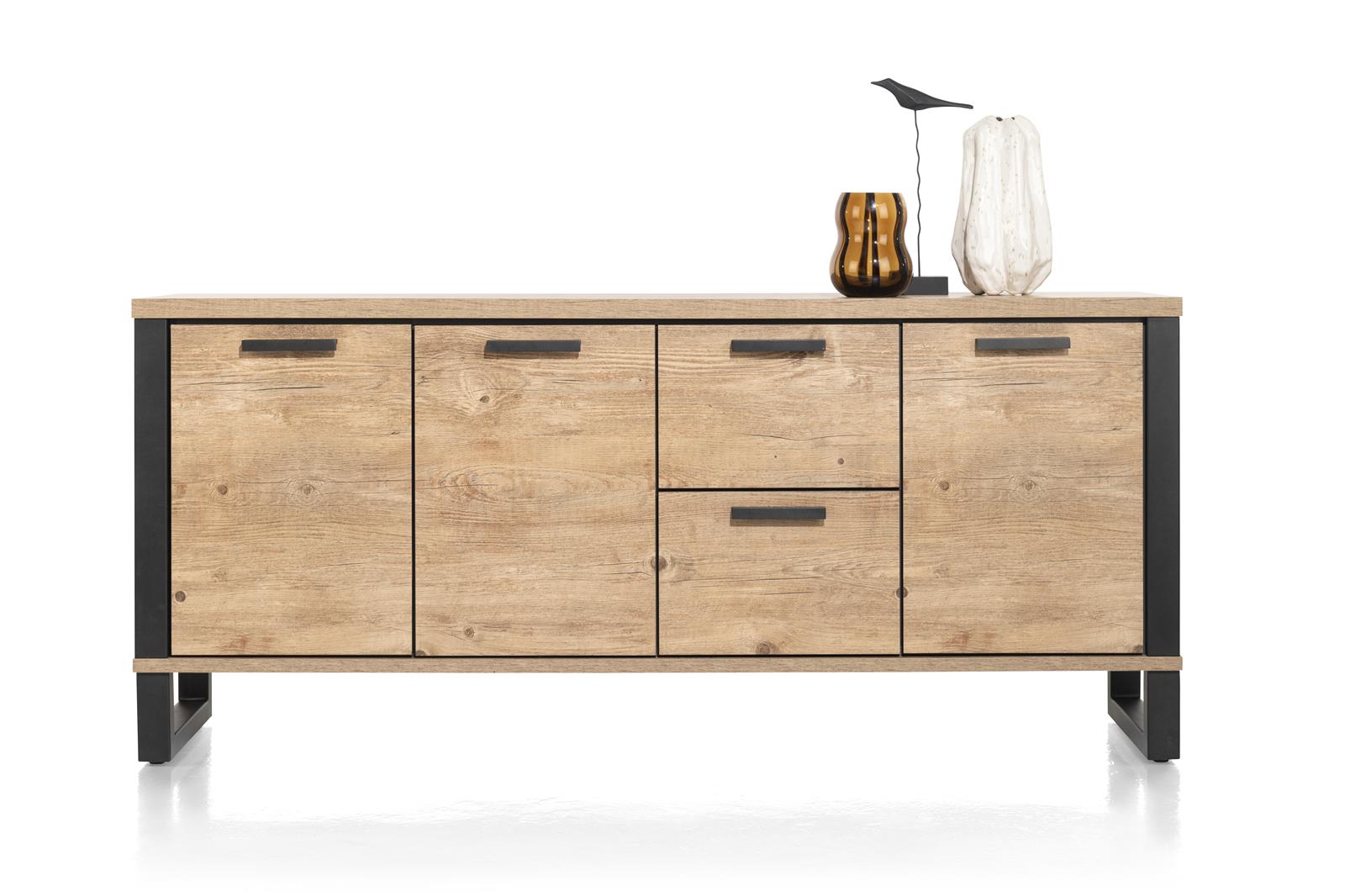 Sideboard PERTH in Holzfarben Habufa Sideboard PERTH ca. B190 H85 T42 cm in barnwood, finishing