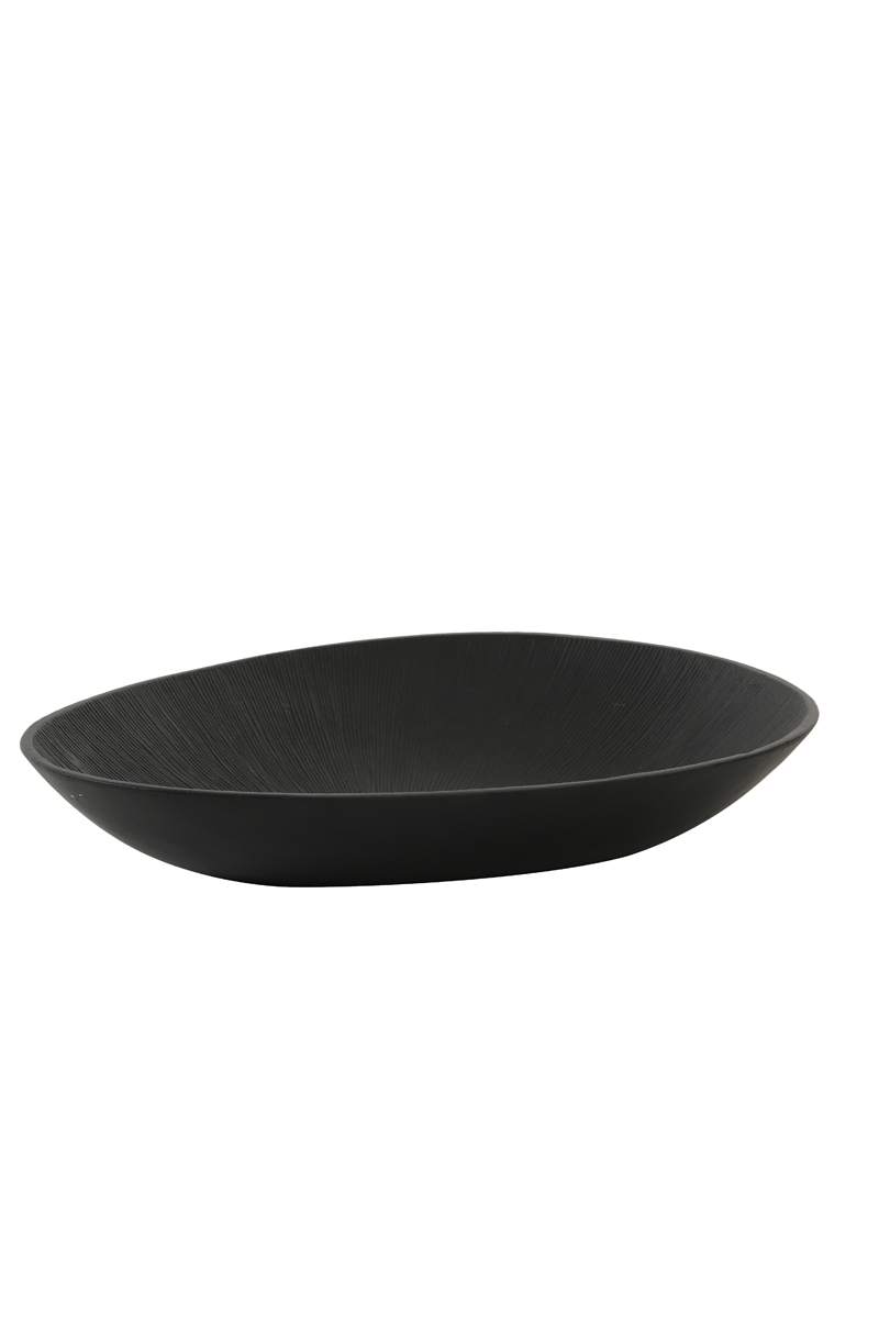 Light & Living Schale 35x25x5,5cm in schwarz