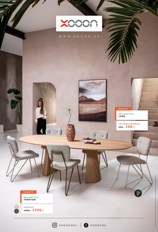 Esstisch, Rundtisch, Holz, Stuhl, Wohnzimmer