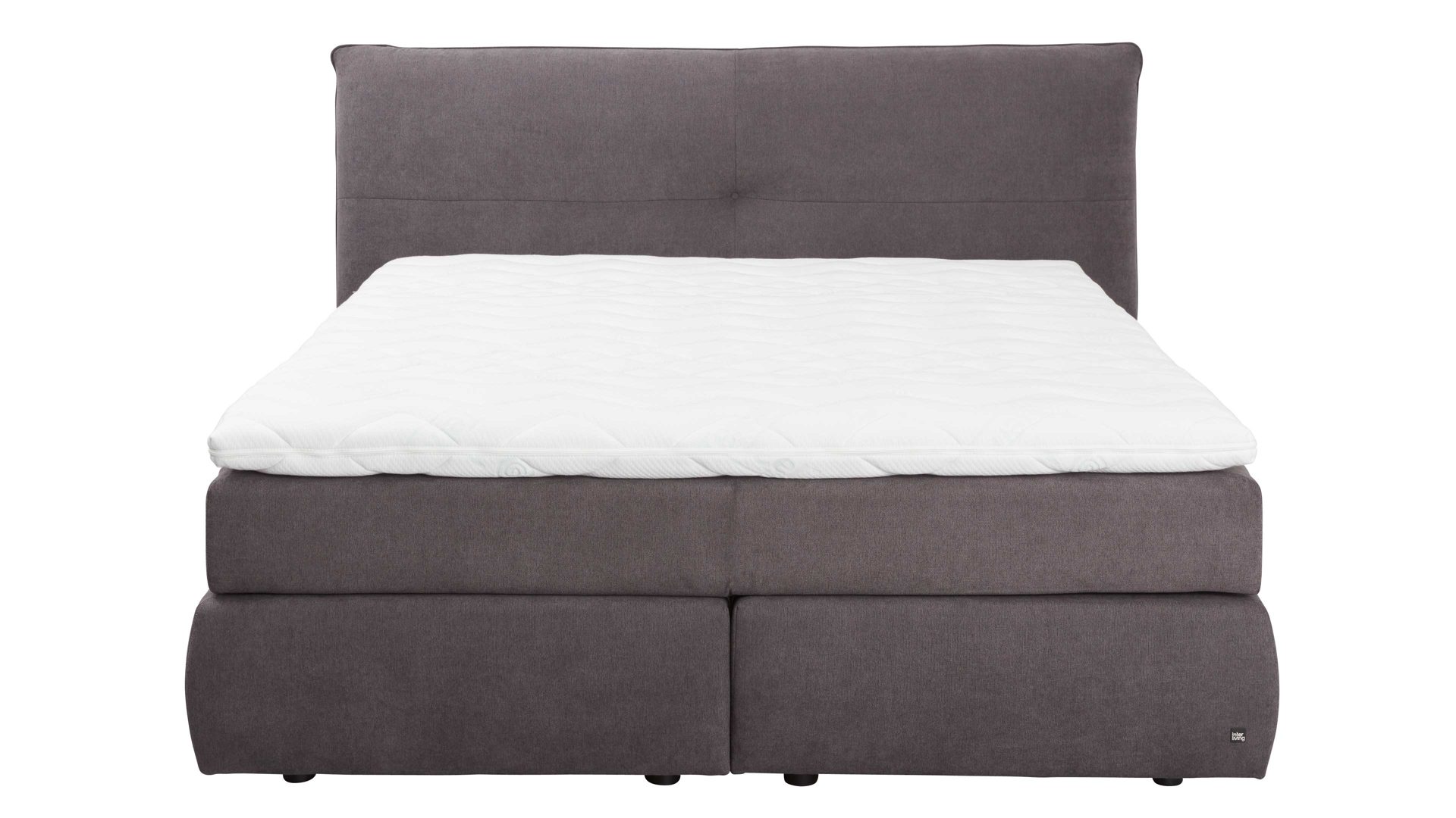 Interliving Boxspringbett 1414 ca. 180 x 200 cm in Stoff dunkelgrau Interliving Boxspringbett 1414 ca. 180 x 200 cm in Stoff dunkelgrau